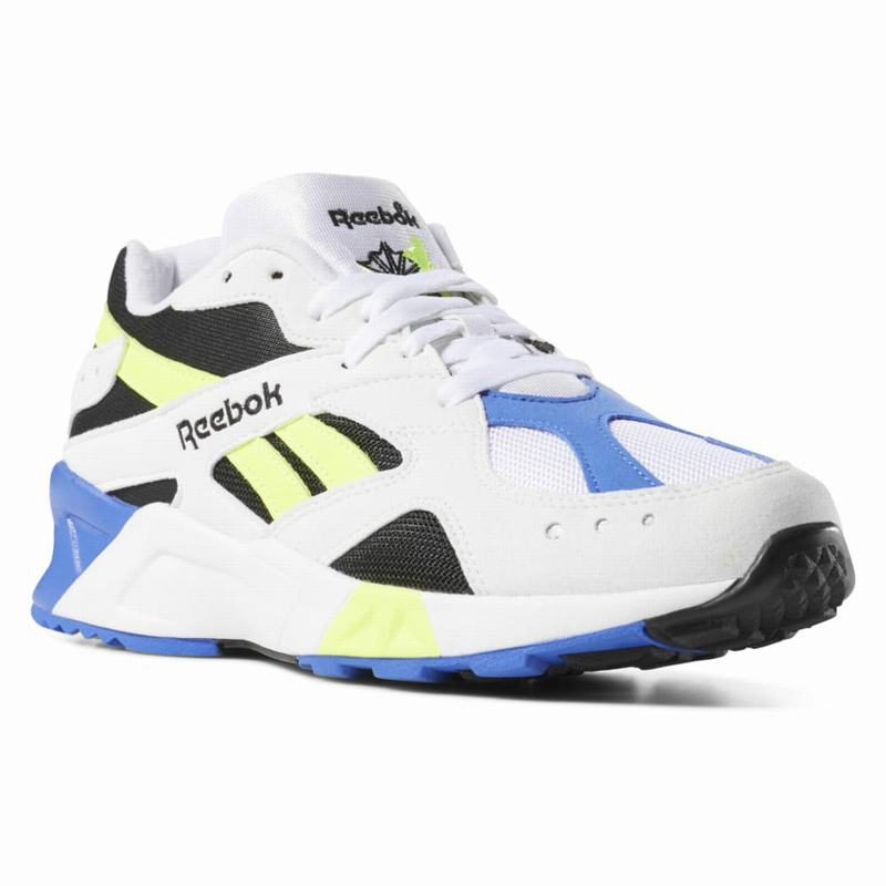 Reebok Aztrek Tenisky Damske - Biele/Čierne/Žlté XE8410XW